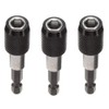 Bestgle 3 Packs 1/4 Inch Hex Shank Magnetic Extension Chuck