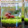 Qulkws 4 Piece Plastic Betta Fish Tank Accessories Betta Leaf