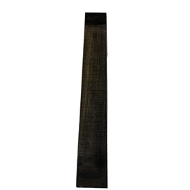 Ebony Guitar/Luthier/Banjo Fingerboard Blank, Lumber 20-21" X 2-1/8" X 3/8" Suitable Wood Pieces for Wood Crafts and Projects