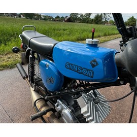 Simson S51B IFA Stickers Transparent Set of 6