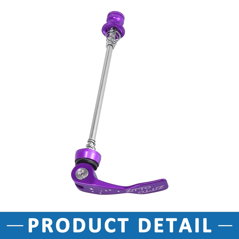 A ABSOPRO Bicycle Quick Release Lever Spike Axle Wheel Hub