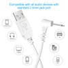 SCOVEE DC Charging Cable | USB Charger Cord,2.5mm USB DC