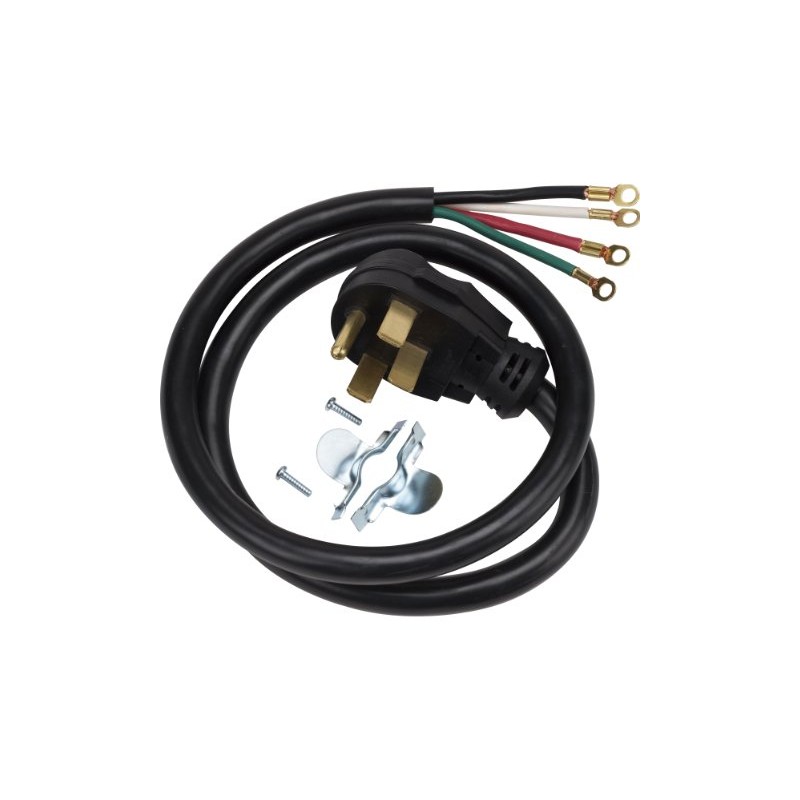 General Electric WX9X35 4-wire Range Cord, 4-foot