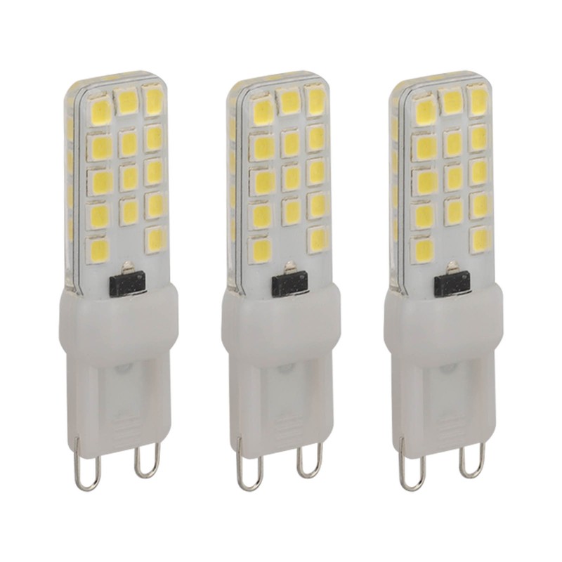 3Pcs G9 LED Light Bulb Dimmable Energy Saving Bi Pin