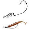 thkfish - Ganchos con cabeza de bala para pesca de