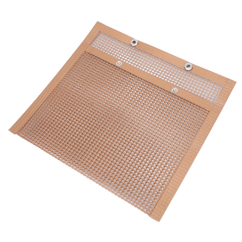Grilling Pouches Fiberglass Mesh Non Stick High Temperature Resistant BBQ