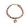 Collar De Lujo Con Colgante De Cristal De Corazón Perro