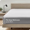 Bare Home Fitted Bottom Sheet Emperor - Premium 1800 Ultra-Soft