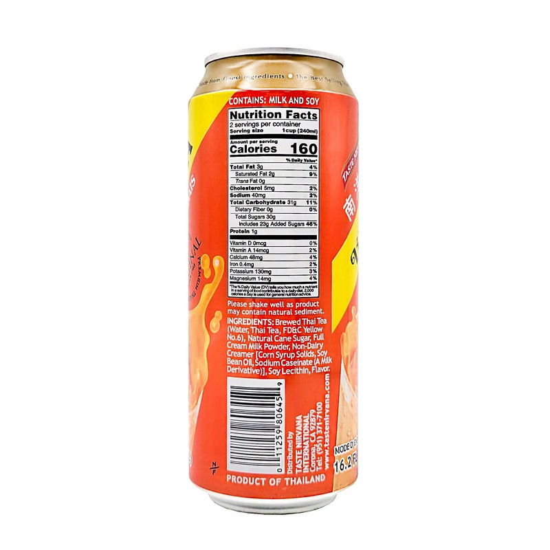 Thai Tea Original (Tisanes Herbal Tea Drink) - 16.2fl Oz