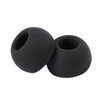 100 Pcs Black Earbuds Earpiece in Ear Buds Tip Cover