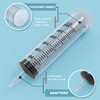 2 Pack 300ML Large Syringe and 2 Pack 20ML Plastic