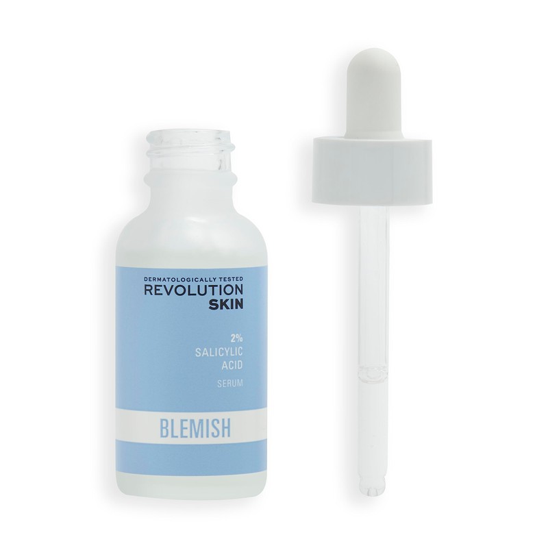Revolution Skincare London, 2% Salicylic Acid, Targeted Blemish Face Serum,