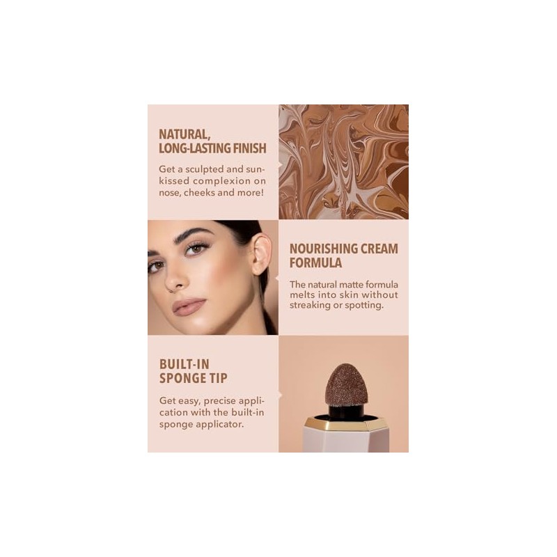 Sheglam - Bronceador Liquid Contour Sun Sculpt, 1 unidad, 20