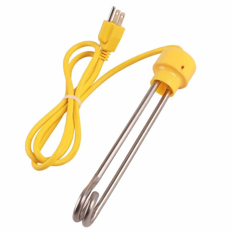 1000W Portable Stainless Steel Immersion Water Heater for Heating Coffee