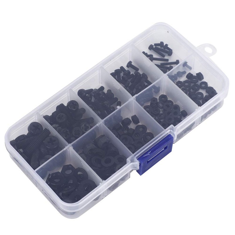 270 Piezas de Sujetadores de Hardware M2/M2.5/M3/M4/M5, Kit Surtido de