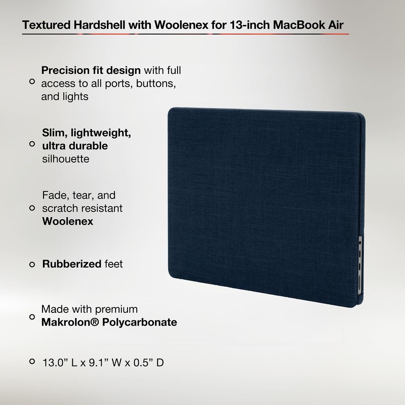 Incase Textured Hardshell Woolenex - MacBook Air 13 inch Case