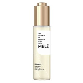 MELE Sunscreen Oil For UV Protection No Shade SPF 30 Blends In Without a Trace 1 oz, White