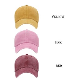 Hccfit 3 Pack Toddler Hat Toddler Baseball Hats for 2-7 Years Boys and Girls