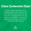 Simply Organic Southwest Taco Seasoning, Certified Organic | 1.13 oz