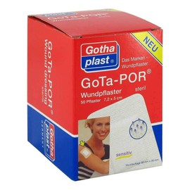 Gota-por Wound Plasters 5 x 7.2 cm Sterile Pack of 50