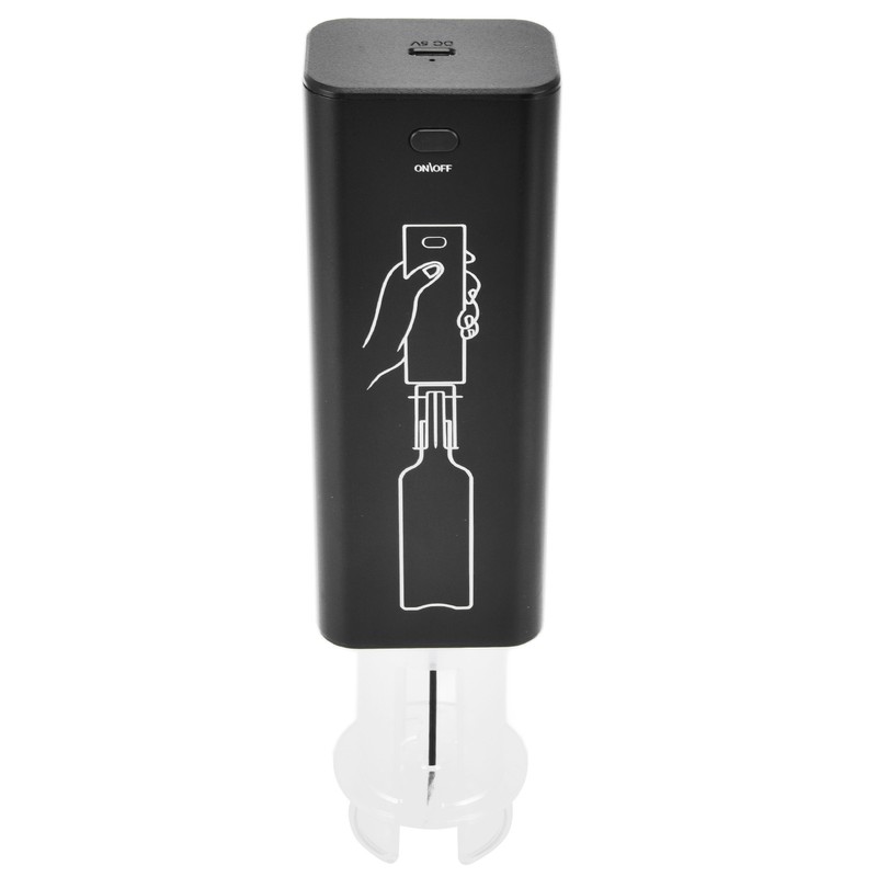 Electric Wine Opener Aluminum Alloy USB Charging Automatic Corkscrew Set