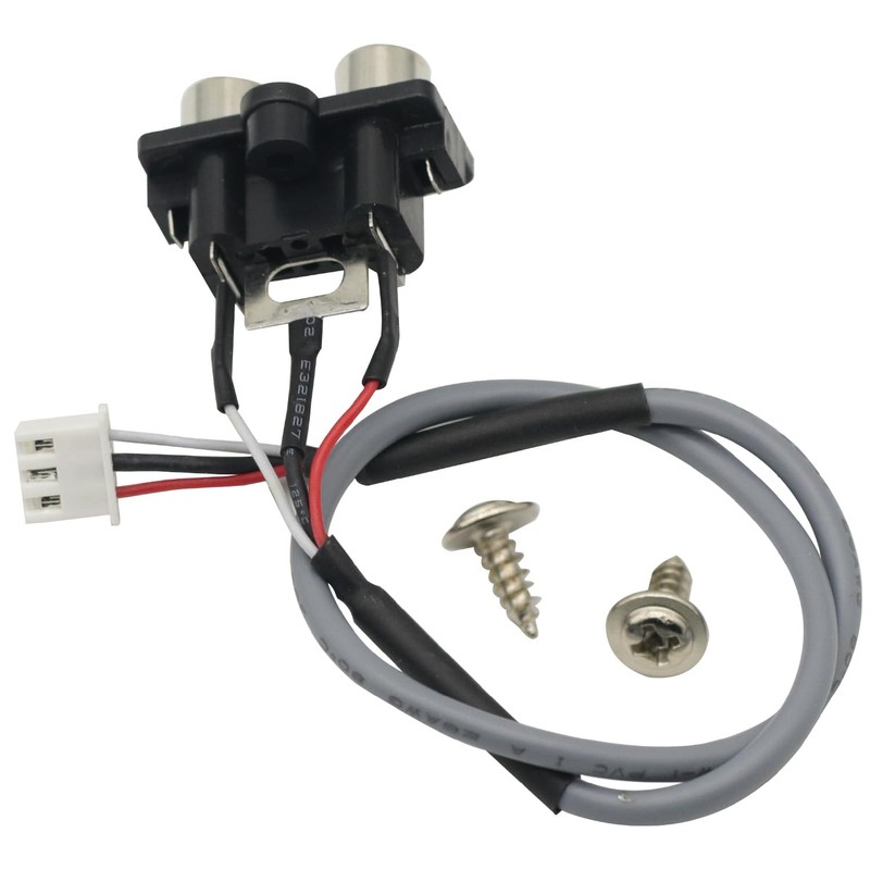GODIYMODULES 2PCS Audio Signal Cable 2 RCA to XH2.54MM-3PIN Audio