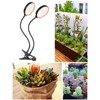 Plant Grow Light Timing 5 Dimmable Levels Waterproof Dual Head