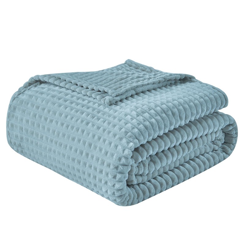 EMME Fleece Throw Blanket for Sofa, Soft, Plush, Warm and
