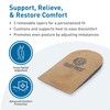BodyMed Adjustable Heel Lift for Men and Woman, Medium (1-Pack)