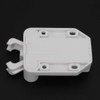 10pcs Heavy Duty Earthquake Cabinet Latch Touch Release White Shape