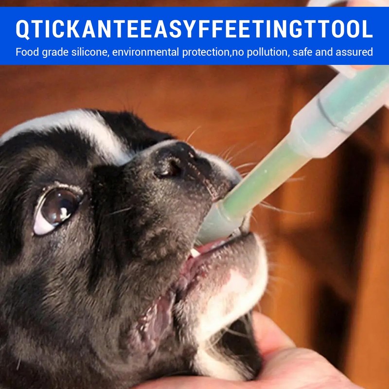 Thoquene Pack of 6 pill dispensers for cats, tablet feeder