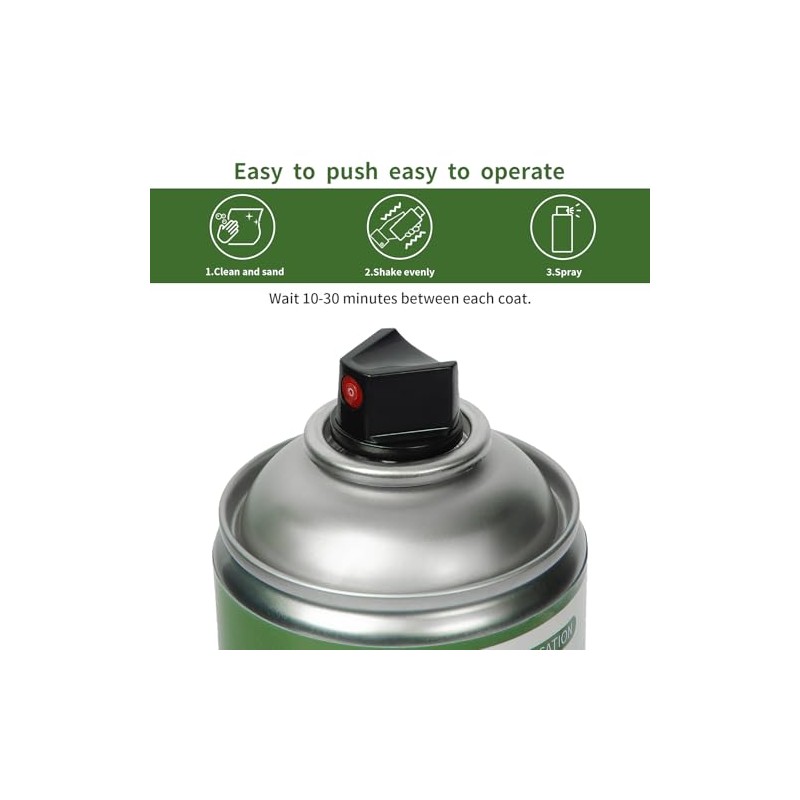 Black Spray Tub and tile Paint 450ml*2 Pack,Bathroom Wallpaper,Bathtub and