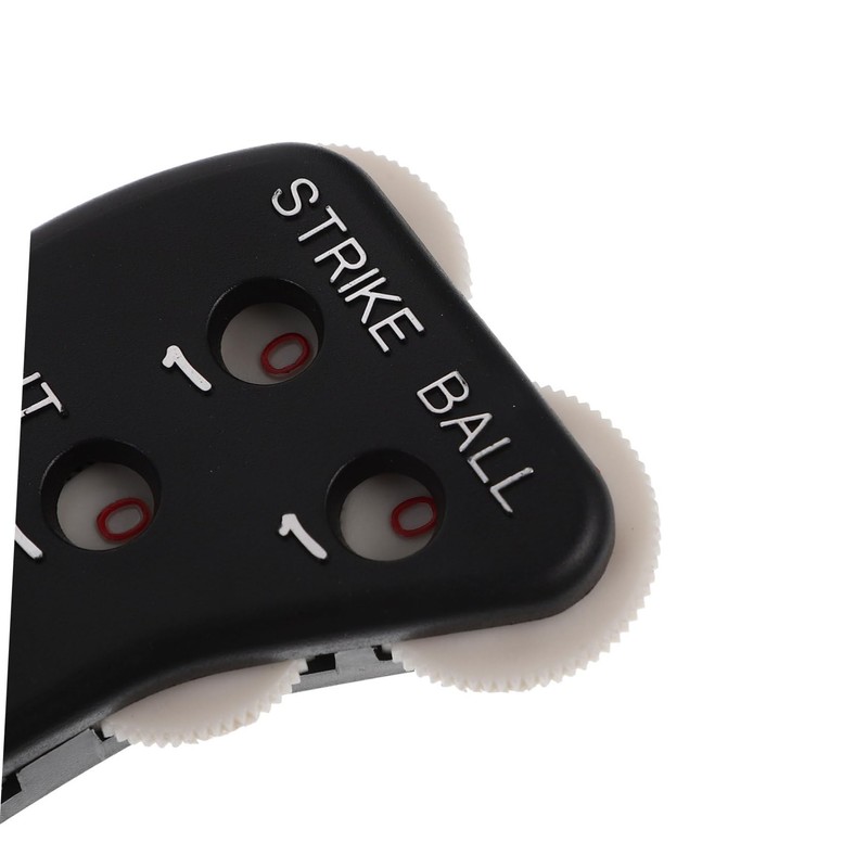 VICASKY 2Pcs Lightweight Baseball Umpire Clicker Durable Scoring Device for