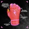 BRUCE BOLT Bader Series Short Cuff Pink Batting Glove -