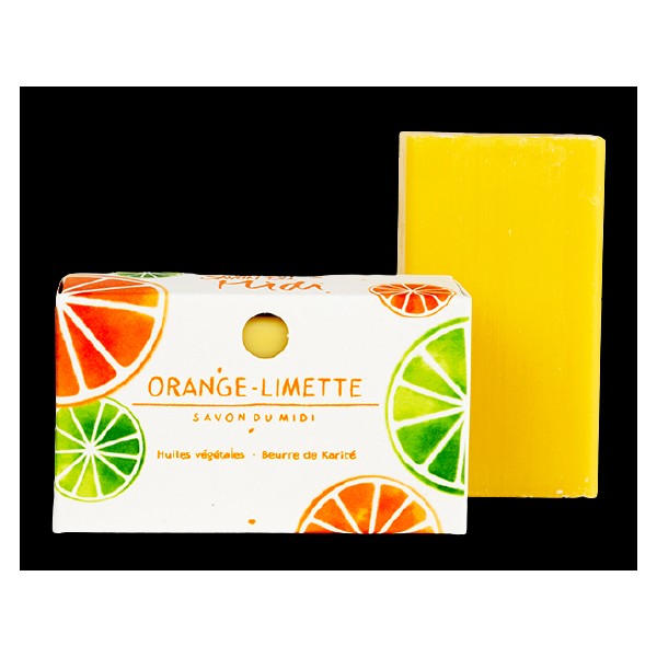 Savon du Midi Orange & Lime Shea Butter Soap, 100