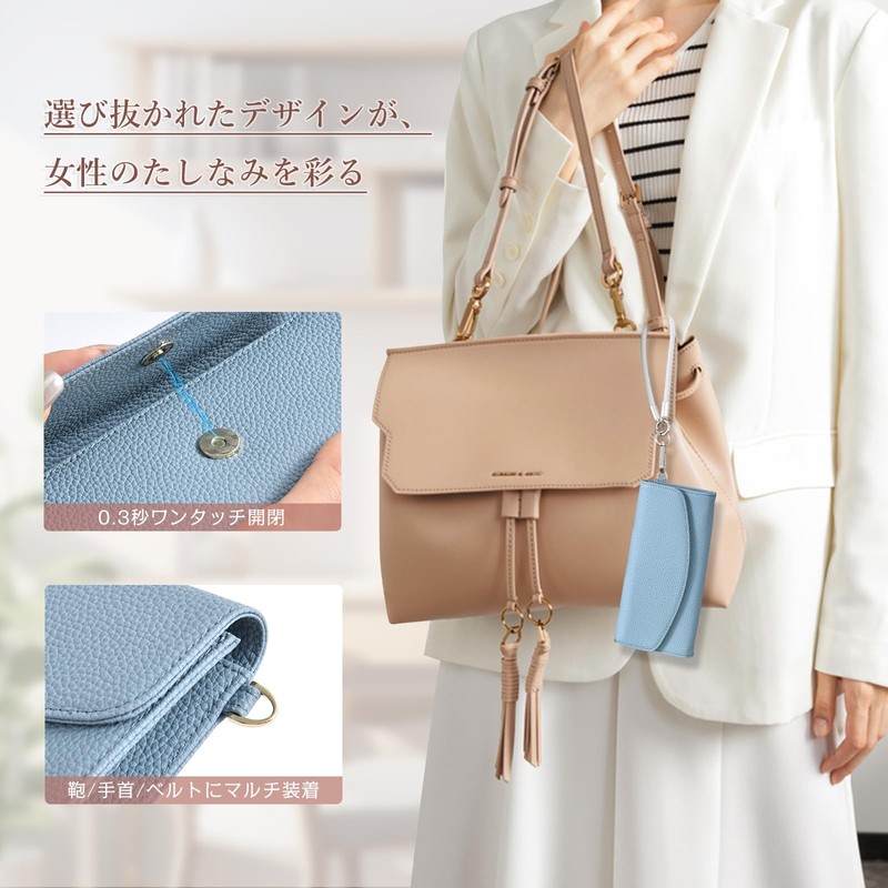 Tonriga Women's Stylish Soft Glasses Case | Thin Slim Design