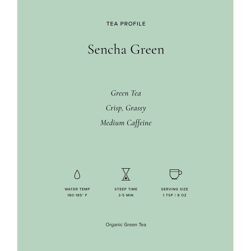 Art of Tea | Organic Sencha Green Tea Bags |