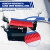 WORKPRO 27" Snow Brush and Ice Scraper for Car Windshield,