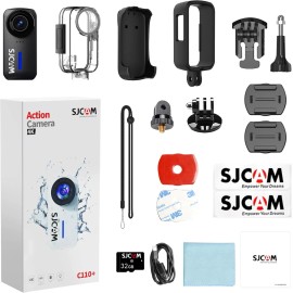Action Pocket Camera 4K/30FPS Mini Body Camera 30M Waterproof Stabilization 170°