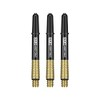 Target Darts Gold Pro Grip Evo Aluminium Dart Shafts Interim