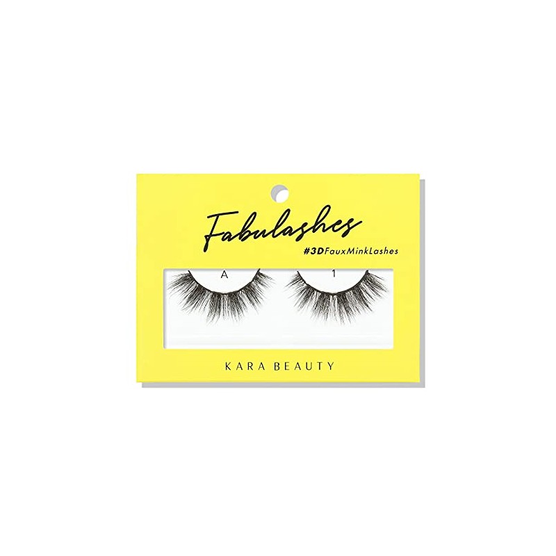 KARA BEAUTY Fabulashes Glam 3D Faux Mink Strip Lashes –
