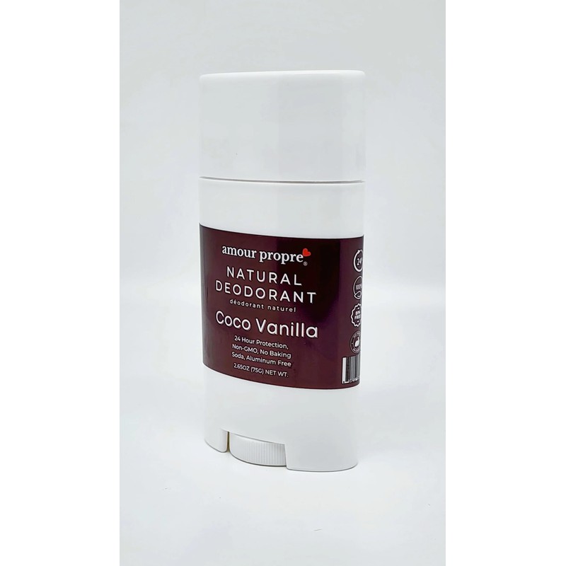 Natural Deodorant | Cornstarch-Free for sensitive skin (Coconut Vanilla)