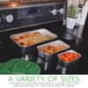 PLASTICPRO [1 Lb 10 Pack Disposable Loaf Pans Aluminum Tin