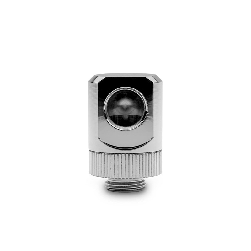 EKWB EK-Torque 90 Degree Angled Rotary Fitting, Nickel, 2-pack