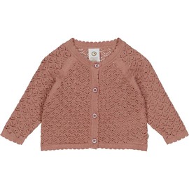 müsli Baby Girls' Knit Scallop Cardigan Sweater, Daydream