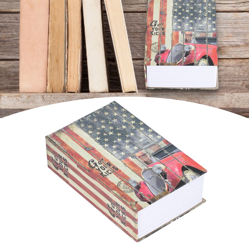 Mini Safe Lock Box Simulation Dictionary Money Box Originality Gift