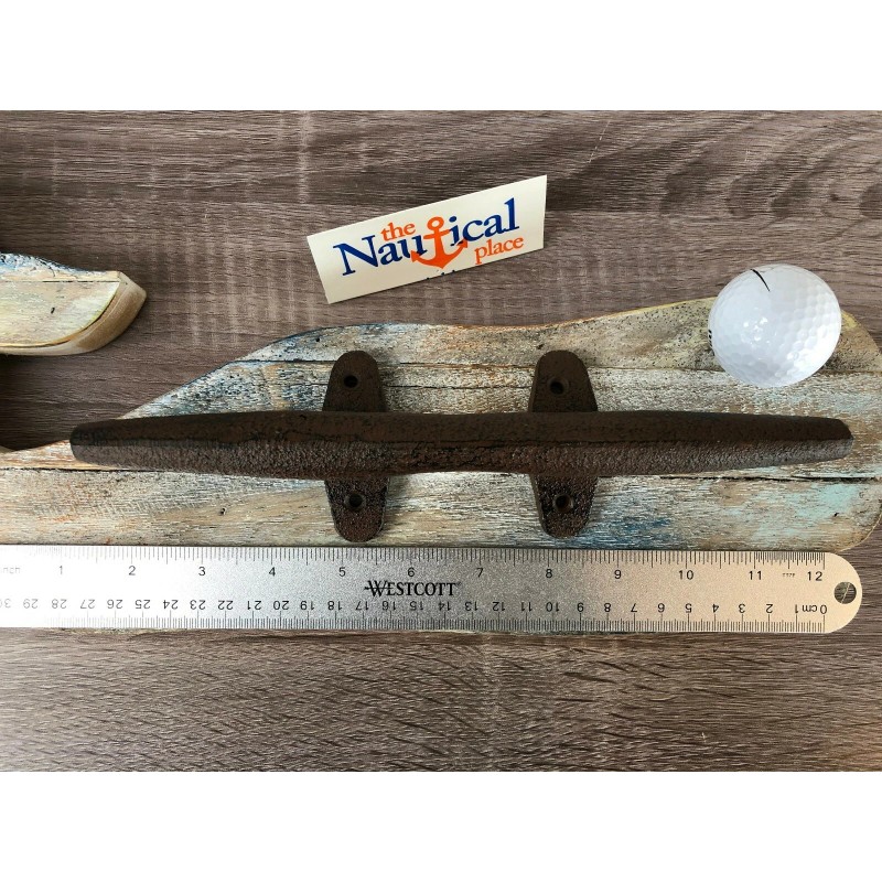 10" Large Cast Iron Cleat, Heavy Duty Working Cleat For