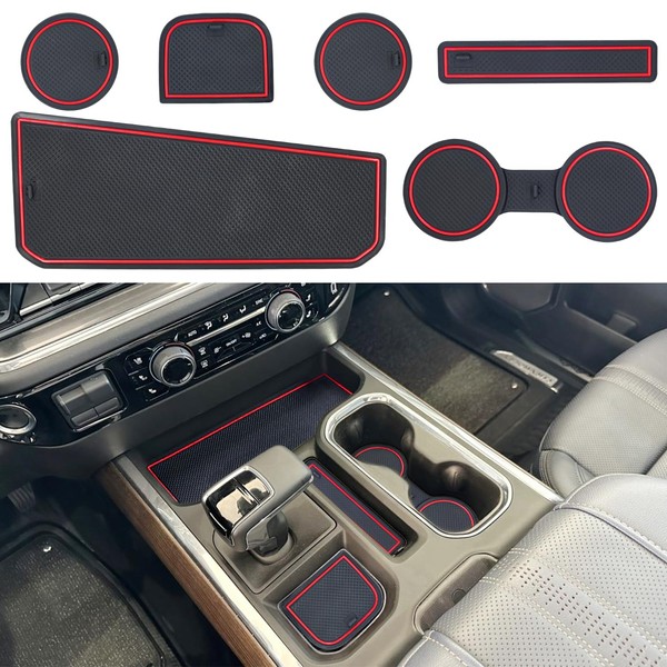 CIMOF Center Console Liner for Chevy Silverado 1500 / GMC