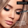 Kokie Gel Ink Dual Ended Eyeliner (Matte Black)