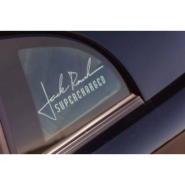 ADS Jack Roush Supercharged Side Window Quarter Decal Signature OEM 2PC Set New